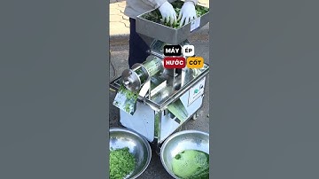 Ép nước cốt Cần Tây lên tới 95% với Máy ép nước cốt gia đình Bình An