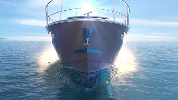 3D Yacht Animation - Ocean Alexander OA53D