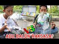 ADU BALON TIUP RAKSASA, SIAPA YANG MENANG YA? | Mikael TubeHD