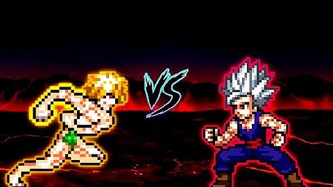 Adam Full Power V2 OP VS Gohan Beast V2 OP in Jump Force Mugen