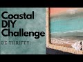 Coastal DIY / Summer Decor / How to paint a Beach Scene