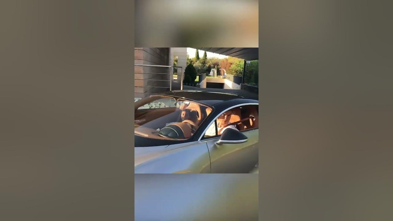 Bugatti la voiture noire Роналду