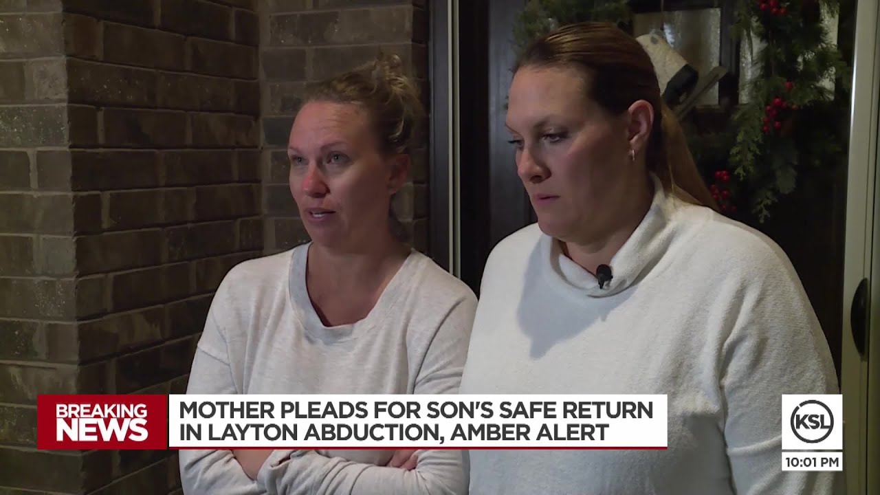 Layton mom pleads for 13-year-old son's safe return - YouTube