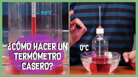 Cómo hacer un termómetro casero