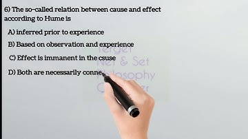 Western Philosophy : David Hume     Nta Ugc net Privious years questions and Answer