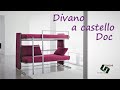 Divano letto a castello modello DOC | LettiScomparsa.it