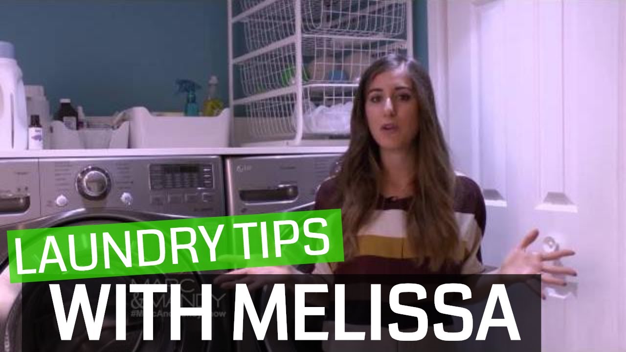 Laundry Tips with Melissa Maker | Marc & Mandy Show - YouTube