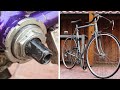 Tretlager mit Schraubschalen überholen warten reparieren | altes vintage Rennrad Innenlager