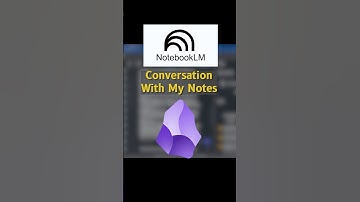 Chat With Your Notes 📝 Obsidian + NotebookLM #notetaking #ai #ideas