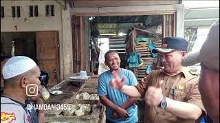 Bupati Aceh Utara Atau yang sering disapa AYAHWA bersama Kapolres Aceh Utara tinnjau Pasar