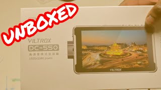 VILTROX DC550 5.5" 1080p Monitor Unboxing