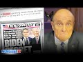 BOMBSHELL: Giuliani blows the cover off the Hunter Biden 'conspiracy'