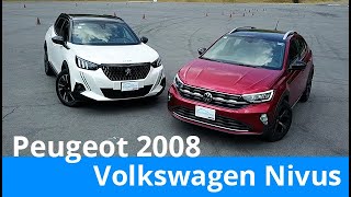 Peugeot 2008 vs VW Nivus  Test Técnico Comparativo