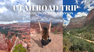 UTAH ROAD TRIP VLOG | zion national park, bryce canyon, las vegas *travel vlog* by Cleo Natalie 315 views 7 months ago 23 minutes