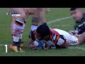 Top 10 try assists from the 2021/22 Heineken Champions Cup