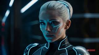 Into The Mainframe Tron Inspired Ai-Generated Immersive World