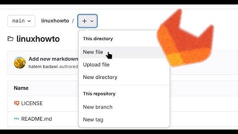 GitLab Create New File From GitLab Web interface