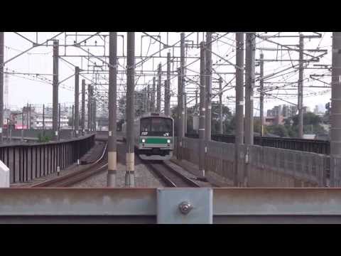 【100km/h通過】埼京線205系 戸田駅通過③（一部外扇ver）