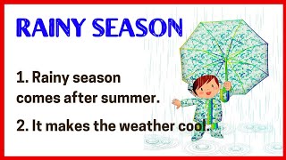 10 lines on rainy season🌧🌧rainy season essay in english!!