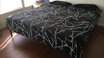 Unboxing Video : LUCID KING SIZE MATTRESS AND BEDFRAME