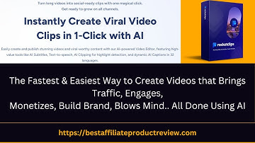 RocketClips AI Review+ demo+ RocketClips AI demo video