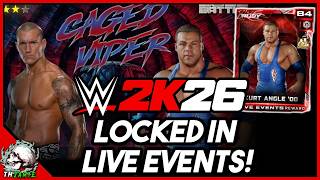 LOCKED IN LIVE EVENTS! WWE 2K26 MyFaction LIVE!