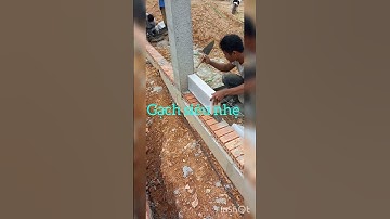 Xây gạch block siêu nhẹ