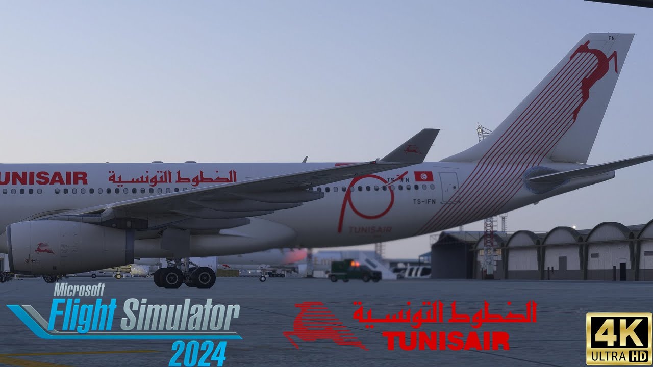 Tunisair A330-00 Tunis -Paris Orly  MSFS2024