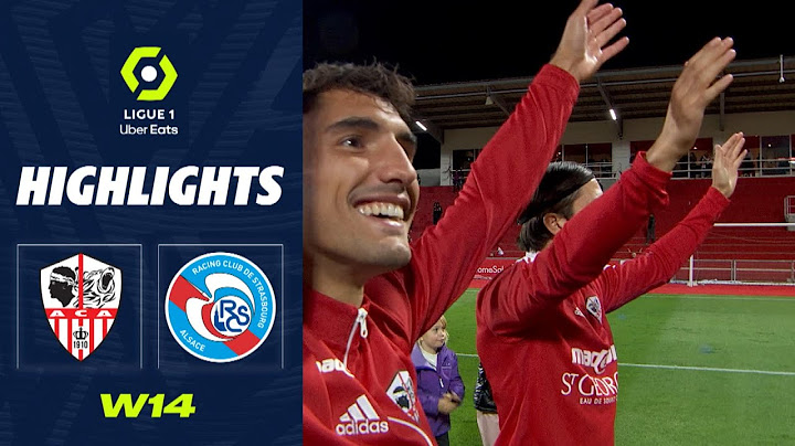 AC AJACCIO - RC STRASBOURG ALSACE (4 - 2) - Highlights - (ACA - RCSA) / 2022-2023