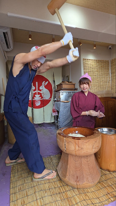 Must-Try! glutinous rice mochi in Kyoto - Japanese Street Food