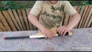 Как сделать оружие из дерева Как сделать оружие из дерева