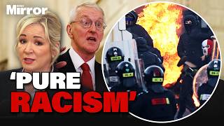 ‘PURE, VILE RACISM!’ Leaders condemn Northern Ireland disorder as families live in fear