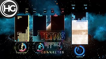 Tetris Effect: Connected - Coop Gameplay