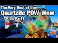 The very best of the quartzite powwow gem show 2024 part1 opals gembone ammolites  lapidary