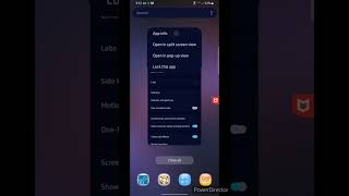 Multi window Split Screen Galaxy Android 12 5G Model