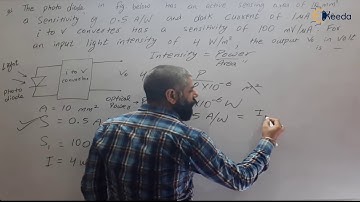 Numerical 24: Photo Diode | Optical Detector | GATE IE Optical Instrumentation