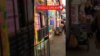 Walking on a Dream  Oslo 🇳🇴 4k Walks #Shorts #oslo
