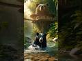😱 भालू के घर में घुसा आदमी… फिर जो हुआ! #viral #ai #shorts