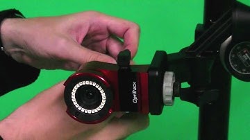 OptiTrack Motion Capture Setup Connecting USB Cable to Flex 13 Camera