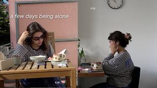 a week alone | sick days & slow mornings