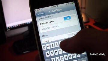 Change Unlock Slider Text - LabelSlide