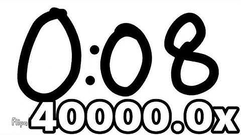 My Intro Speeding up to Absolute Infinity! (Full) In 64.0x Speed