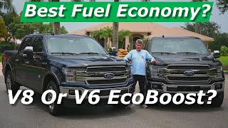 Ford F150 King Ranch Pickup V8 Vs. V6 EcoBoost Fuel Economy