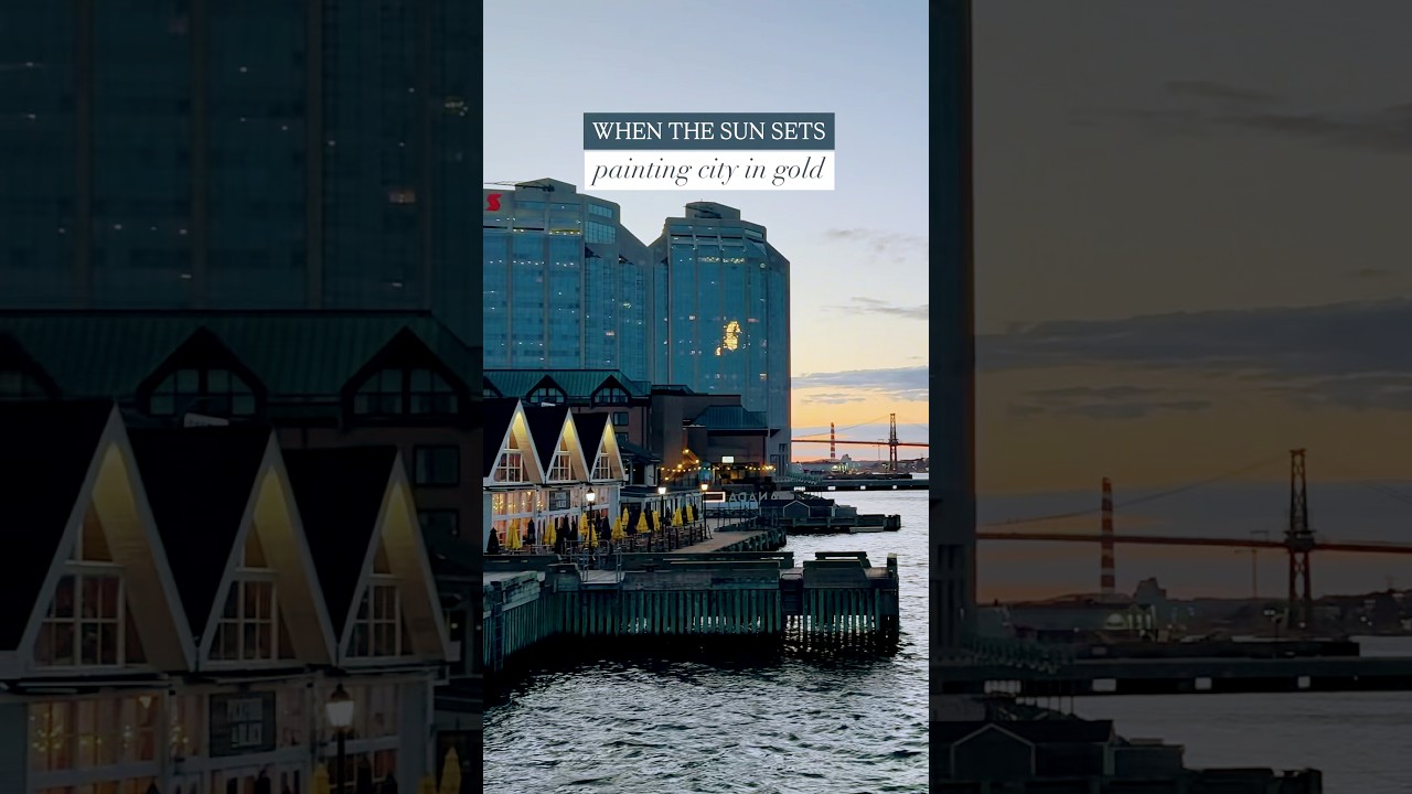 Gorgeous Halifax | Skyline views from the ferry, Waterfront and Downtown 😍❤️ 