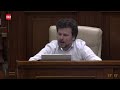 Deputatul PAS Dan Perciun, izbucnire emotivă la ședința Parlamentului: „Mancurților!”