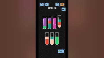 Water Color Sort Level 12 | Water Color Sort 12