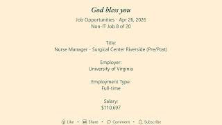 Daily Non-IT Jobs Opportunities 2026-04-26