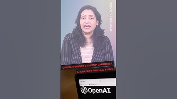 #OpenAI funded startup launches AI chatbot for law firms #shortsvideo