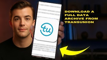 How To Download A Full Data Archive From TransUnion 2025 (ACCOUNT HELP)