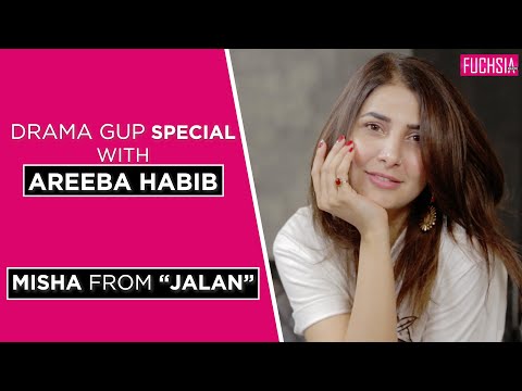 Areeba Habib Aka Misha from Jalan | Drama Gup Special | FUCHSIA